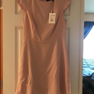 Theory brand cap sleeve shift dress